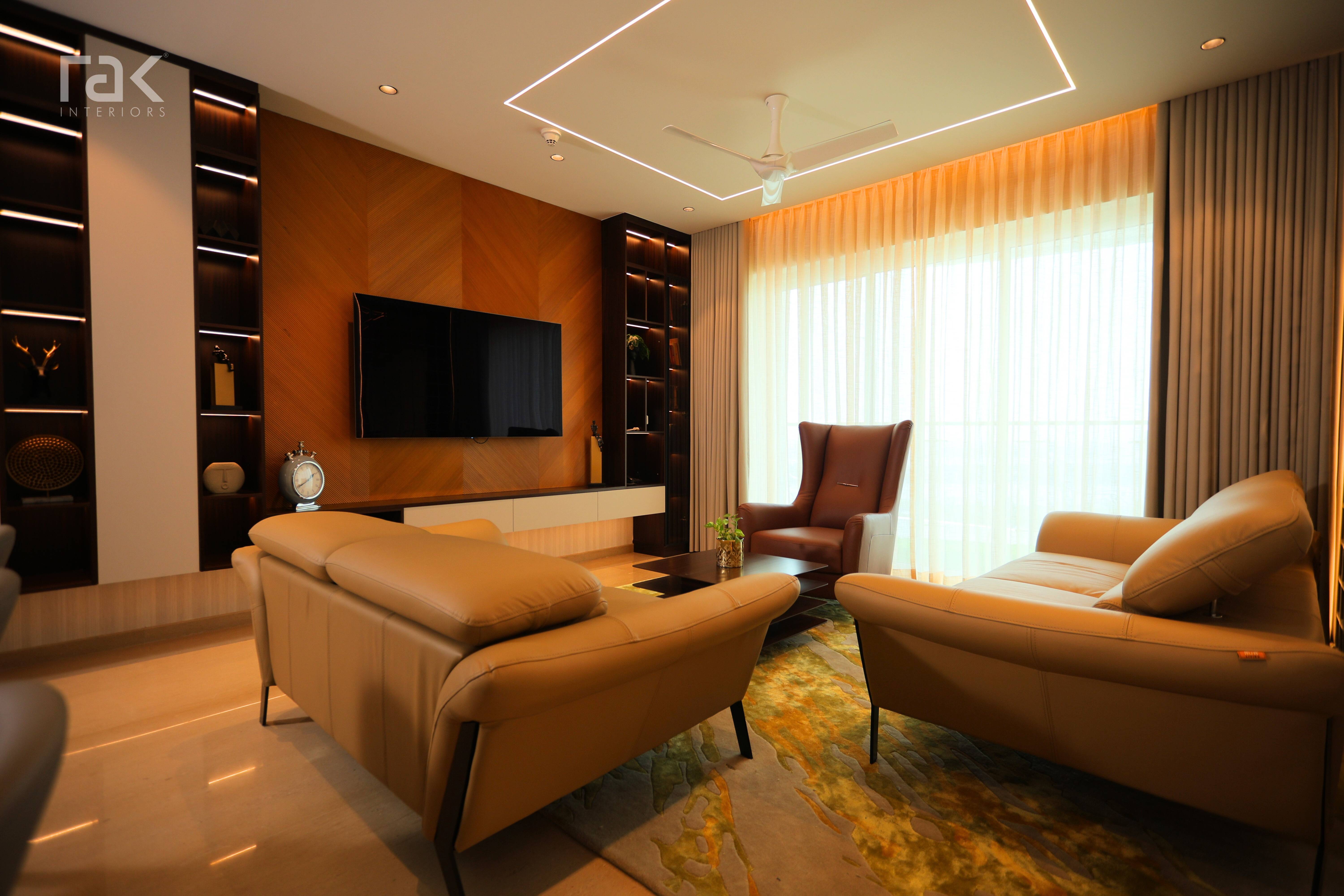 Elevate Your Living Room with a Turnkey Solution : A Luxurious Retreat at Tata Tritvam